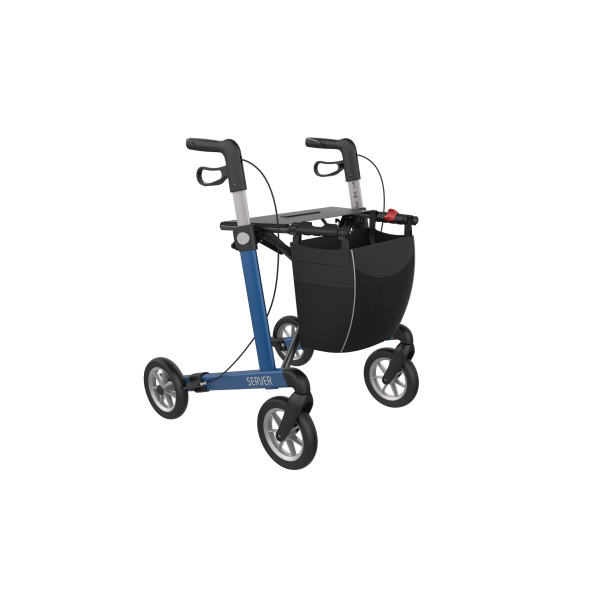 Server With Soft Wheels (electric Blue) Front Right72